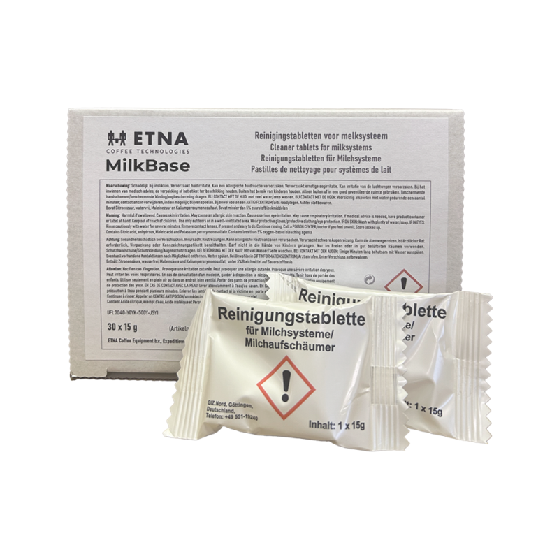 ETNA Milkbase rengøringstablet til mælkesystem 30 x 15 gr